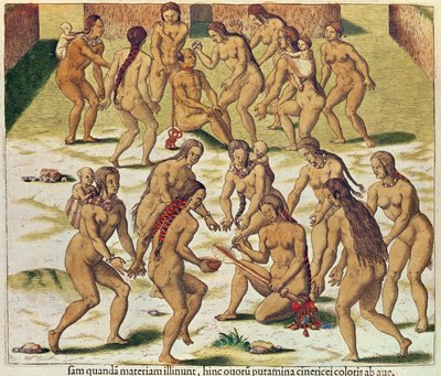 Americae Tertia Pars, How I Fell into the Hands of the Enemy by Theodore de Bry